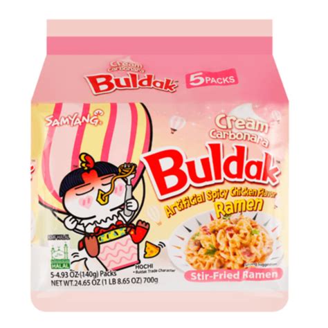 Buy Samyang Buldak Hot Chicken Ramen Cream Carbonara Flavour Korea