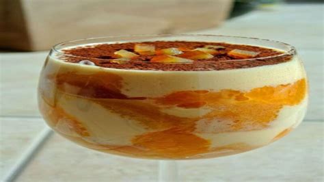 Tiramisu à lorange léger et fruité Un vrai régal Recette Facile