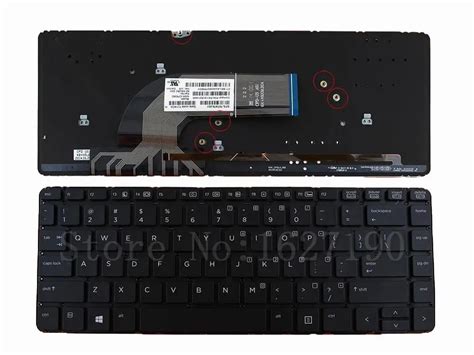 US Keyboard For HP PROBOOK 440 G0 440 G1 445 G1 BLACK Without FRAME