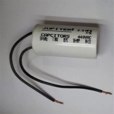 Jupiter Capacitor Fan Capacitors 2 5 MFD 440V CAN SIZE 28X52 For Fans