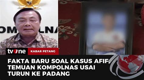 Temuan Fakta Baru Kompolnas Soal Kasus Afif Maulana Ada Yang Menyetrum