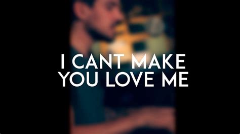 I Cant Make You Love Me Nik Sasbon Cover YouTube