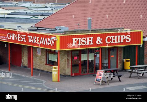 Chinese takeaway and fish & chip shop, Ingoldmells, Lincolnshire ...