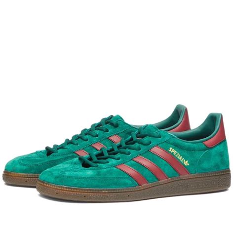 Jual Adidas Handball Spezial Green Burgundy Bnib Original Resmi Gx