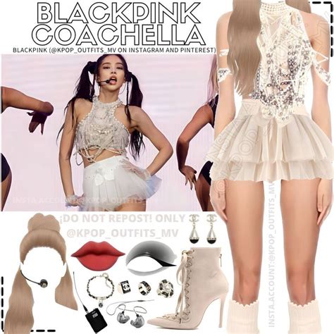 JENNIE BLACKPINK COACHELLA SOLO PERFORMANCE INSPIRED OUTFIT 2 6