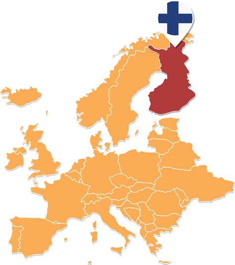 Europe Map Finland