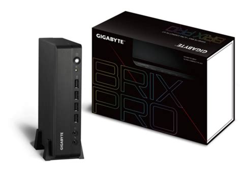 GB BSRE 1605 Rev 1 0 Key Features BRIX Mini PC Barebone