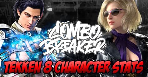 Tekken Top And Top Character Stats From Combo Breaker For