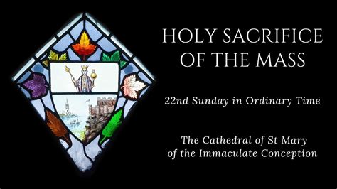 Holy Sacrifice Of The Mass 22nd Sunday In Ordinary Time Youtube