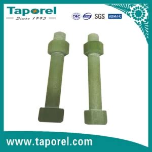 Corrosion Resistance Frp Epoxy Fiberglass Plastic Threaded Rod Screw