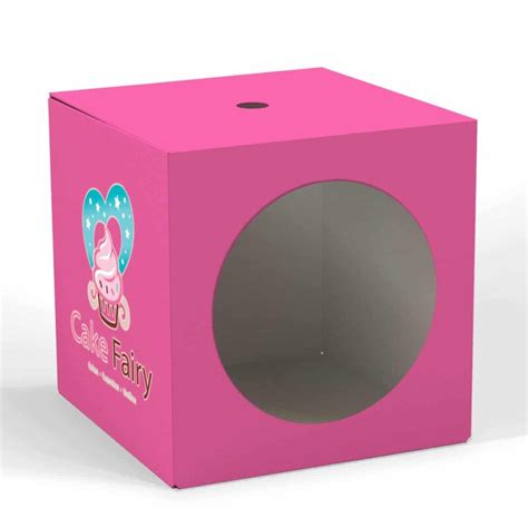 Custom Pink Cupcake Boxes And Packaging Flat 20 Off