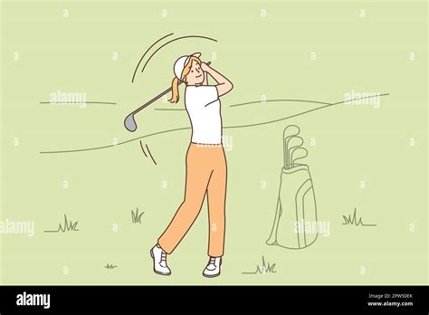 Mini Golf Club Stock Vector Images Alamy