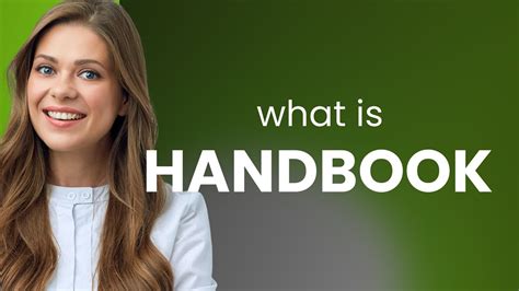 Handbook Meaning