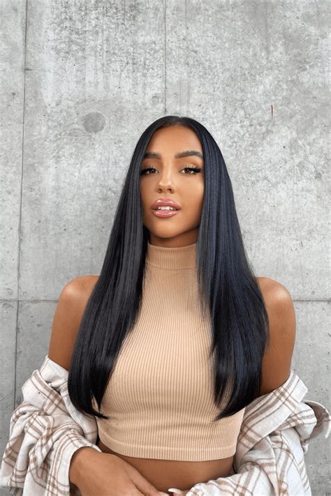 Thick 18" 1 Piece Straight Synthetic Clip In Hair Extensions