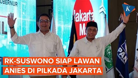 Anies Datangi DPD PDI P Jakarta Golkar RK Suswono Siap Bertarung