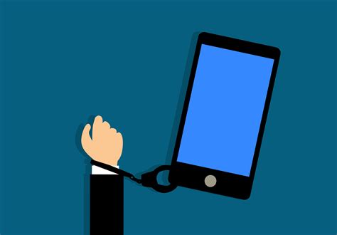 banco de imagens vicio smartphone viciado braco azul limite