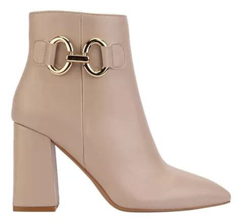 Bota De Vestir De Dama Yaeli 1083 Color Nude Envío gratis