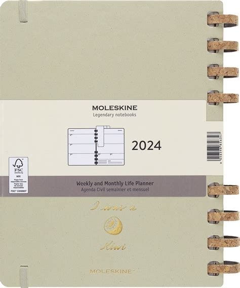 Moleskine Agenda Semainier Calendrier Moleskine Mois