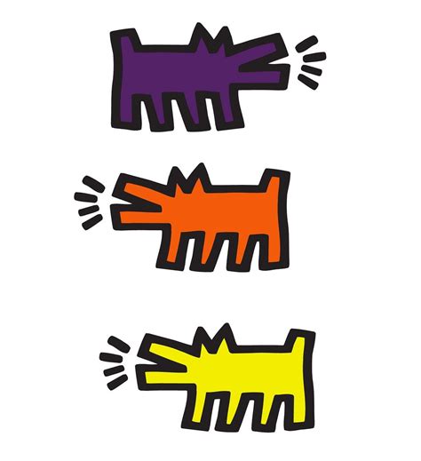 Keith Haring Dog Wallpaper