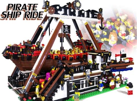 Lego Ideas Piraten Schiffschaukel Zusammengebaut