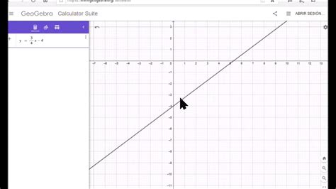 Usando Geogebra Para Graficar Funciones Youtube