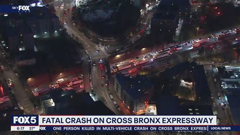 Deadly Crash On Cross Bronx Expressway Youtube