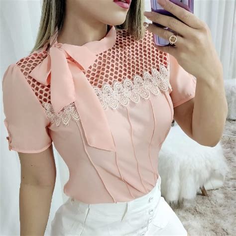 Blusa Linda Feminina La O No Pesco O Em Promo O Shopee Brasil