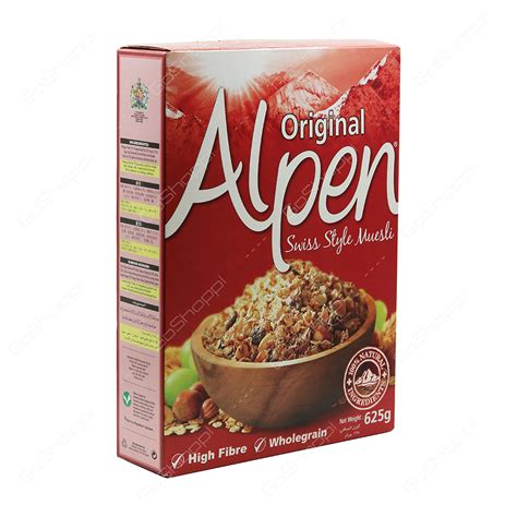 Alpen Original Swiss Style Muesli 625 G Buy Online