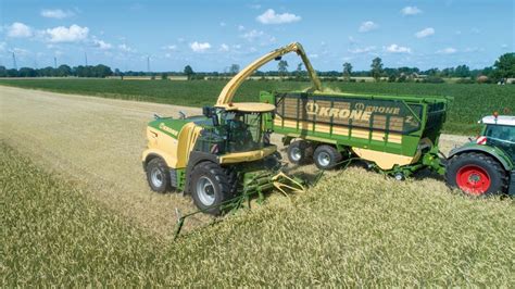 Krone Launches New V12 BiG X 980 And BiG X 1080 Harvesters Wheels And