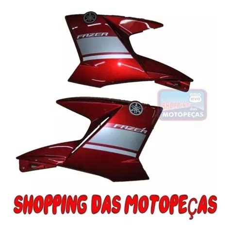 Aba Tanque Fazer 250 Vermelho 2014 Adesivada Shopping