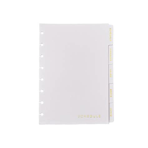 Circa Life Works Discbound Notebook Dividers