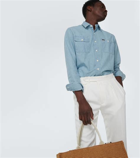 Polo Ralph Lauren Cotton Chambray Shirt Polo Ralph Lauren