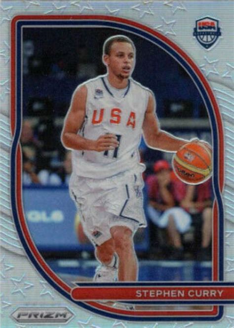 Stephen Curry Prizm Usa Basketball Silver Price Guide