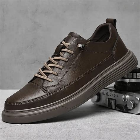 Sapatos Oxford de couro genuíno masculino vestido casual pele quente