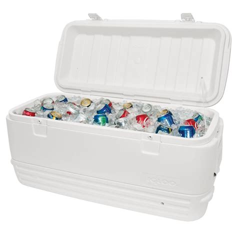 Large Igloo Cooler 120 Qt Quart Max Cold Ice Chest Insulated Marine