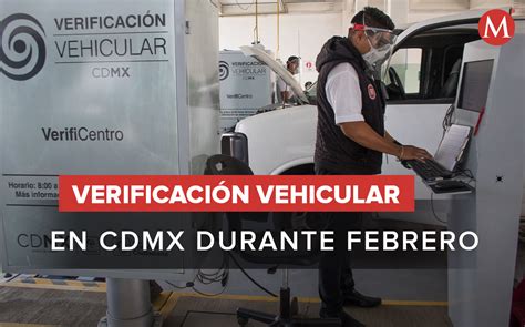 Verificaci N Vehicular Cdmx En Febrero Placas Citas Costo