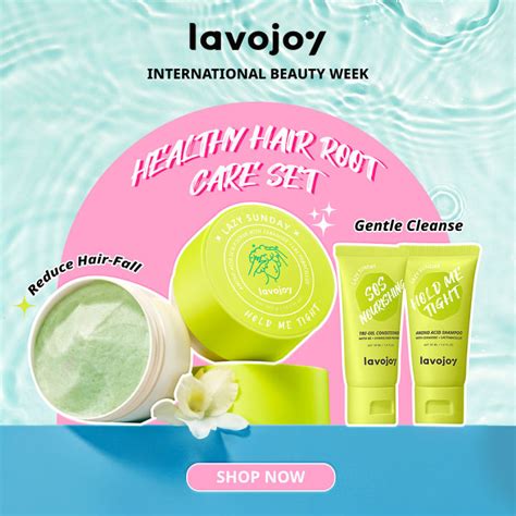 Lavojoy Anti Hair Fall Scalp Scrub G Shampoo Conditioner Travel