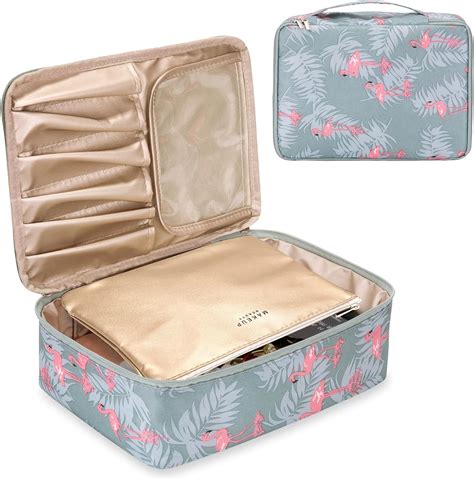 Makeup Bag Cosmetic Bag Ginsco 2 Pcs Make Up Bags Women Large Travel