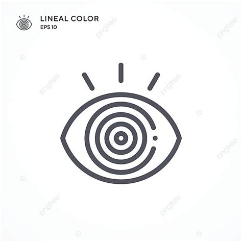 Cuttingedge Vector Illustration Of Hypnosis Symbol With Editable