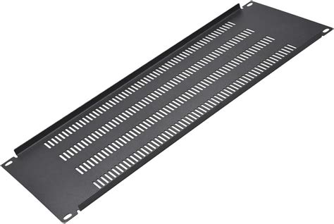 Uxcell 4u Blank Rack Mount Panel Spacer With Venting For 19 Inch Server Network Rack Enclosure