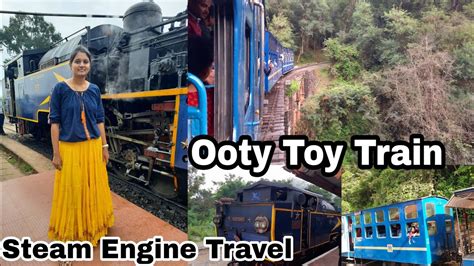 Ooty Toy Train Vlogsteam Engine Journey Nilgiri Mountain Railway