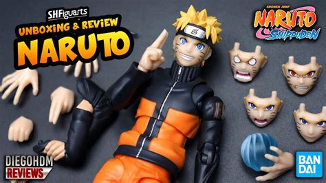 NARUTO Bandai SH Figuarts 3 0 Naruto Shippuden Unboxing E Review BR