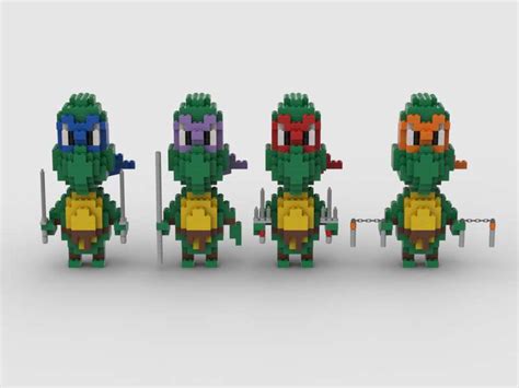 LEGO MOC Ninja Turtles by mikey2110 | Rebrickable - Build with LEGO