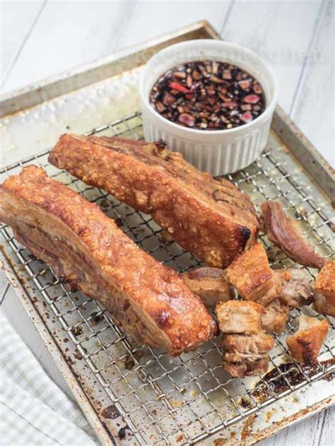 Crispy Lechon Kawali Air Fryer Or Oven Riverten Kitchen