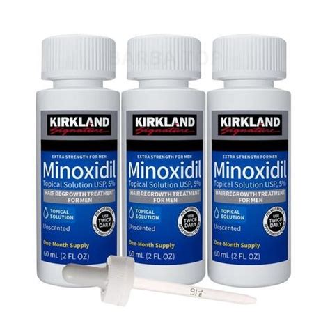 Comprar Minoxidil Kirkland 5 Original 3 Meses De Tratamento A