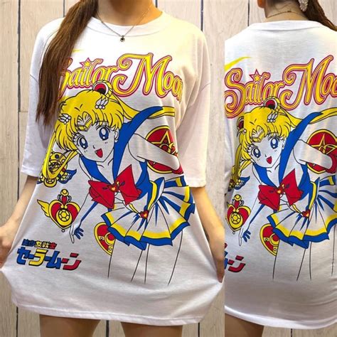 Sailor Moon Oversize T Shirt Lazada Ph