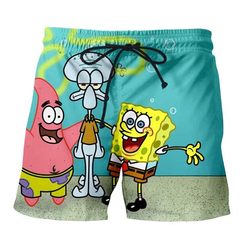 Plstar Cosmos 2018 Summer Cartoon Cute Men Casual Shorts 3d Patrick