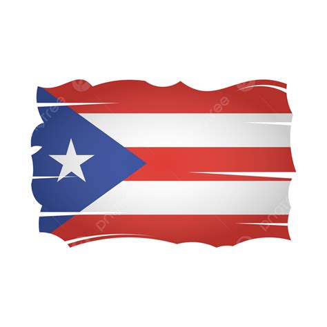 Bandera De Puerto Rico Png Vector Diseño Png Dibujos Puerto Rico Bandera Png Png Y Vector