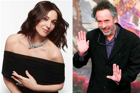 Tim Burton Y Monica Bellucci Nueva Pareja Sorpresa