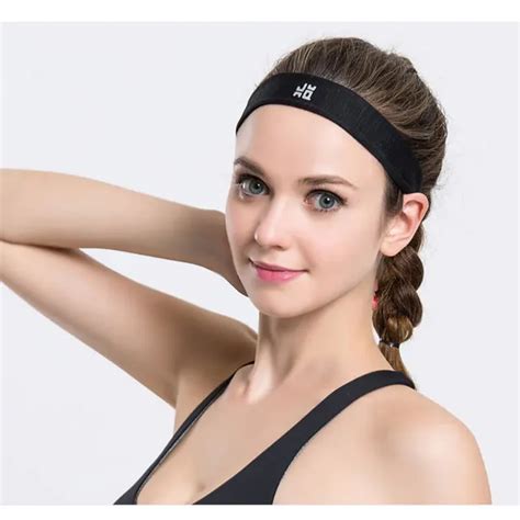 Detector Women Sport Hair Bands Sports Headband Girls Sport Anti Slip